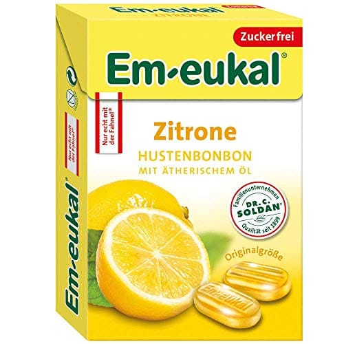 Em-eukal Hustenbonbons Zitrone